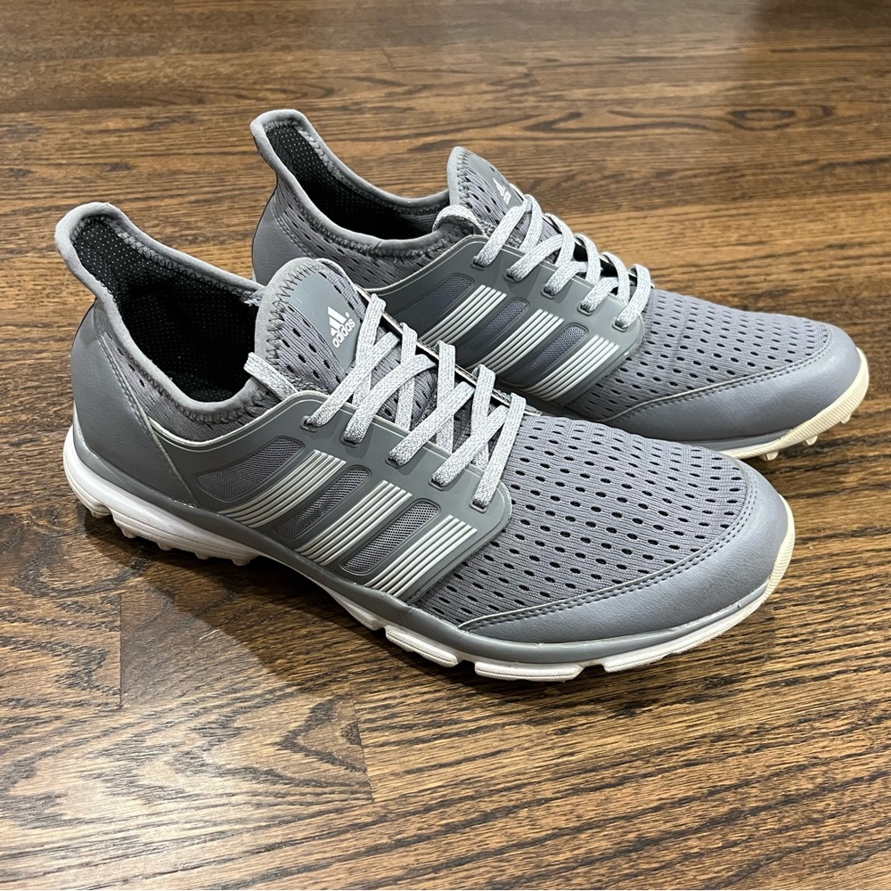 Adidas Climacool Golf Shoes Sz 11 Gray Mesh Hybrid F33224 Driving Range